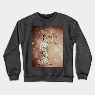 Lady Justice Crewneck Sweatshirt